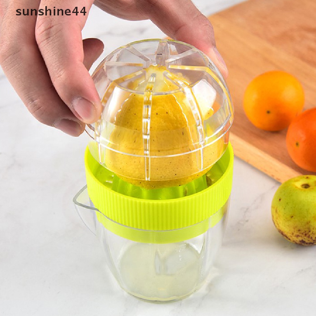 Sunshine Alat Peras Lemon Dengan Tutup Manual Lemon Juicer Orange Press Cup Citrus Squeezer ID