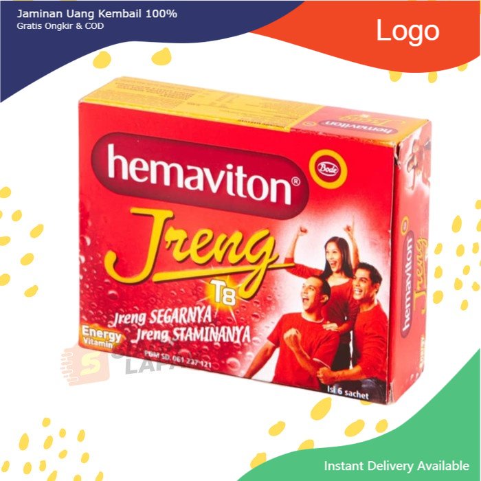 

Hemaviton Jreng T8 dan Madu - Minuman Berenergi Vitamin (ikannus_shop)