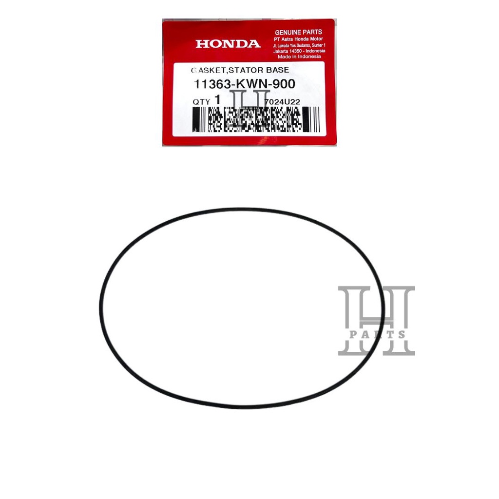 GASKET STATOR BASE ORING TUTUP MAGNET PCX VARIO 125 150 ADV 150 11363-KWN-900 ASLI ORIGINAL AHM HGP HONDA