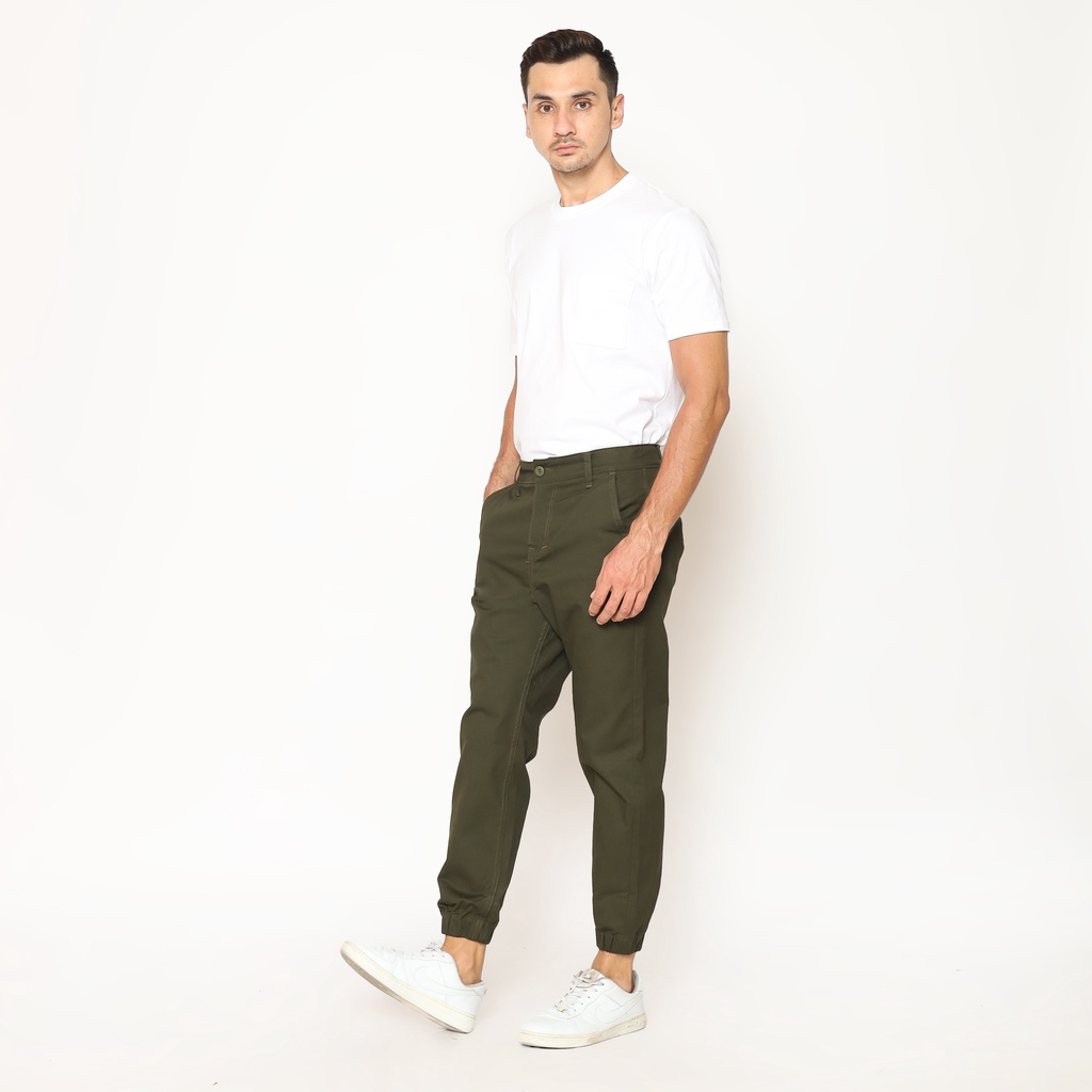 HL MEN Jogger Pants - Olive