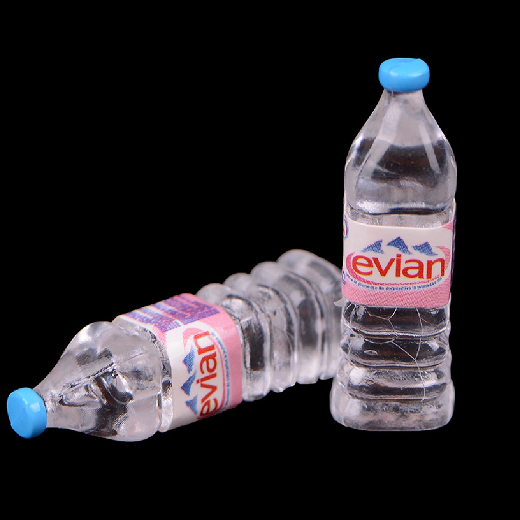 Gentlehappy1:12 4Pcs Botol Air Rumah Boneka Miniatur Mainan Boneka Aksesoris Dapur id