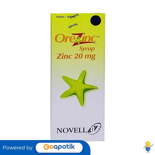 Orezinc Sirup 60 Ml
