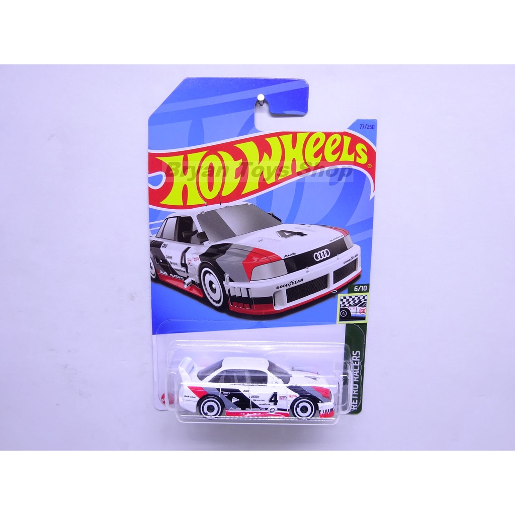 Hot Wheels Audi 90 Quattro Putih