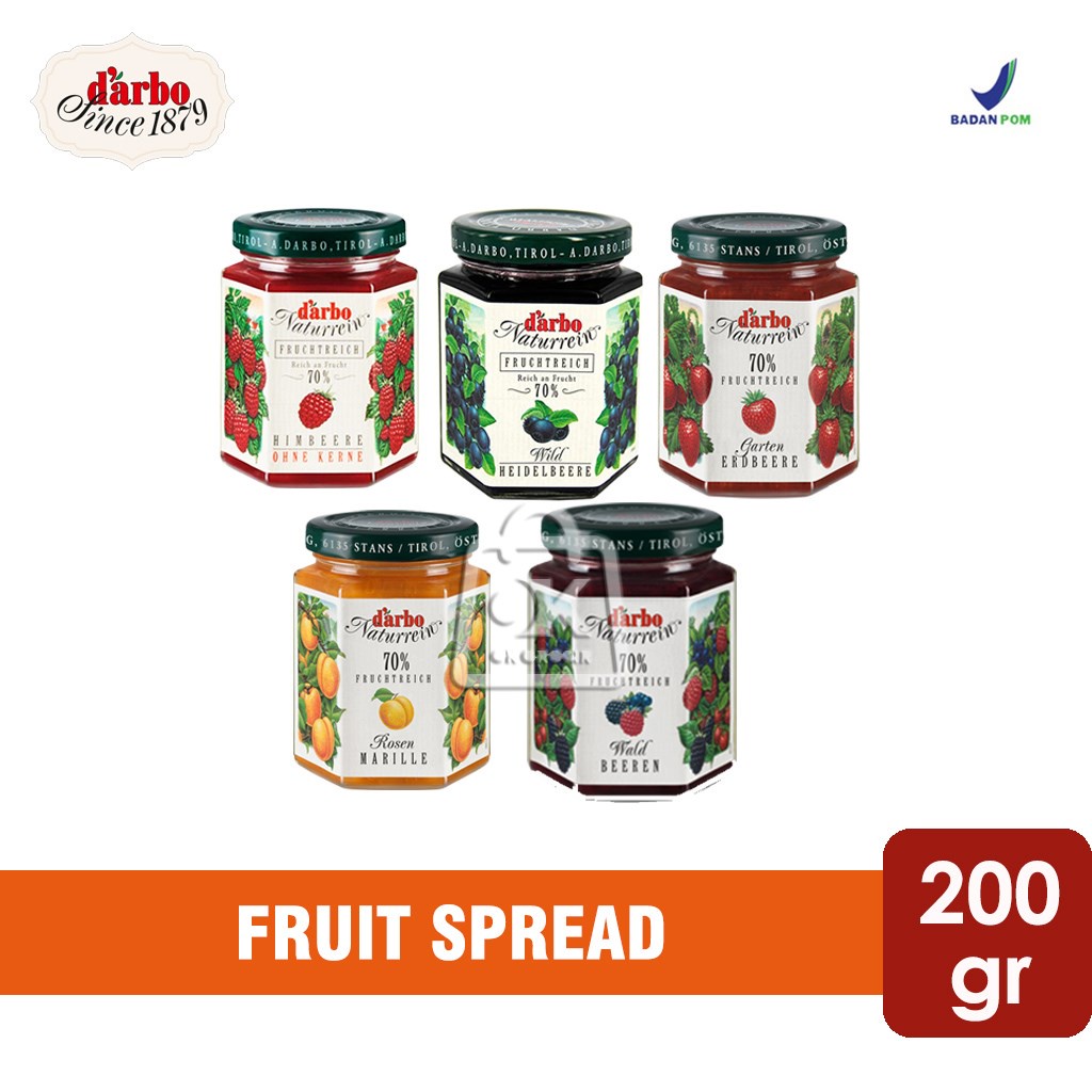 

Darbo Fruit Spread Aneka Rasa / Selai Olesan Buah (200 gr)