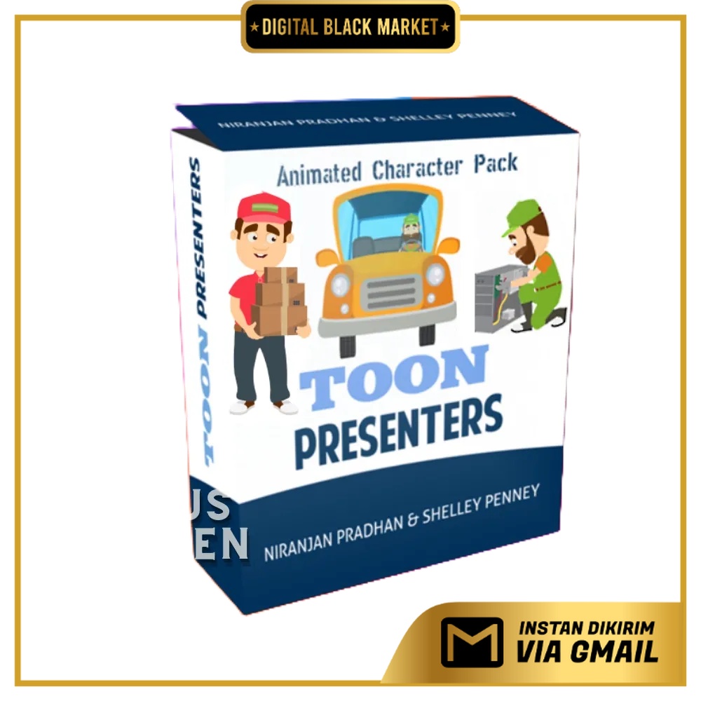 Toon Presenters - PowerPoint Template