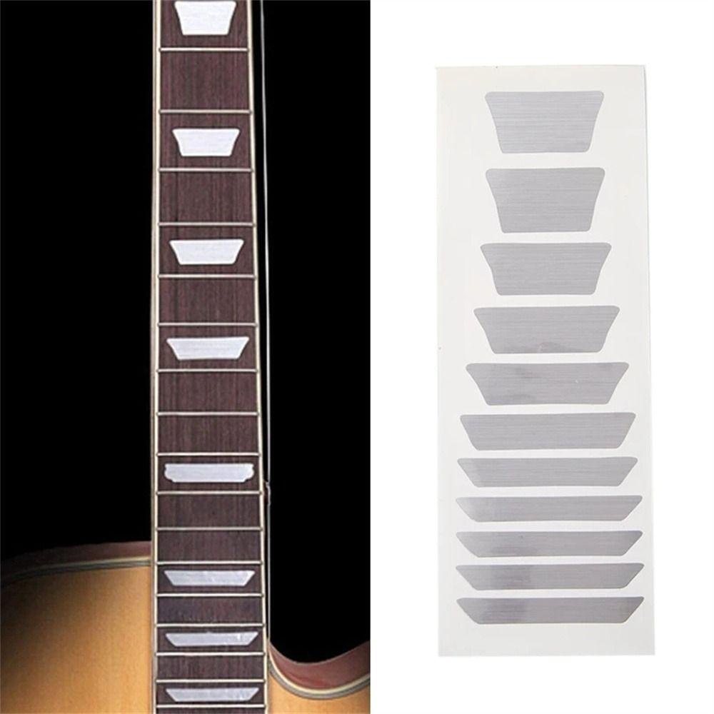 Lanfy Stiker Gitar Alat Musik 22gaya Gitar Akustik Gitar Inlay Stiker Gitar Elektrik PET Guitar Decals