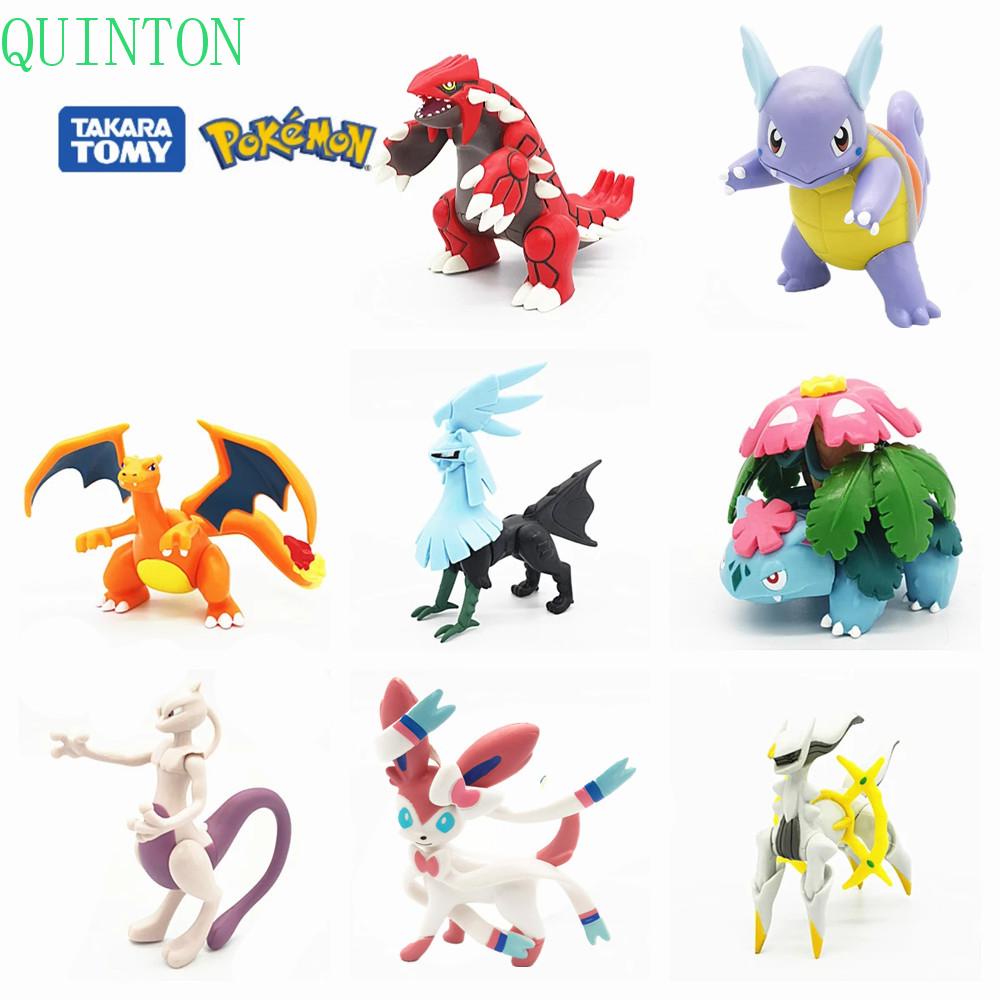 Quinton Figure Mainan Dekorasi Hadiah Model Toys Arceus Anime Solgaleo Groudon Charizard
