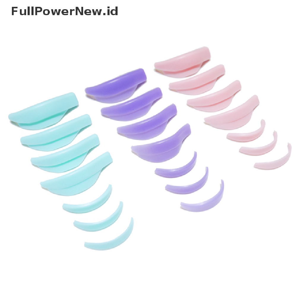 Power 7Pair Eyelash lift silicone lash lift perm pads Alat Bantu Pengeriting Bulu Mata spacer ID