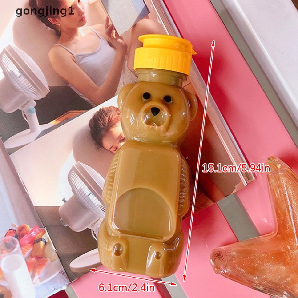 Ggg Botol Air Straw Cup Beruang Kartun Lucu Dengan Tutup Sedotan Plastik Hewan Untuk Anak ID