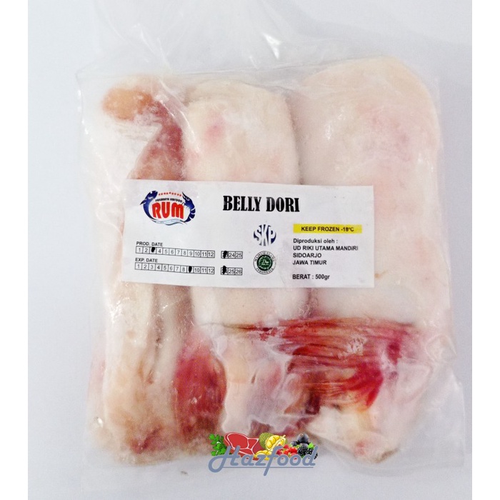 

Belly Dori | Ikan Dori Bagian Perut 500g