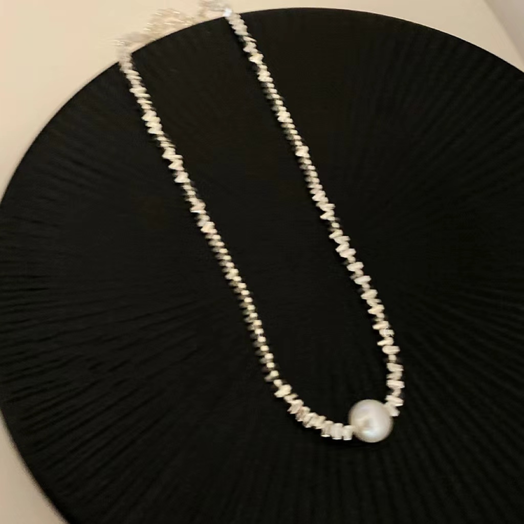 Kalung Mutiara Desain Unik Fashion Elegan Wanita Musim Panas Aksesoris Hadiah