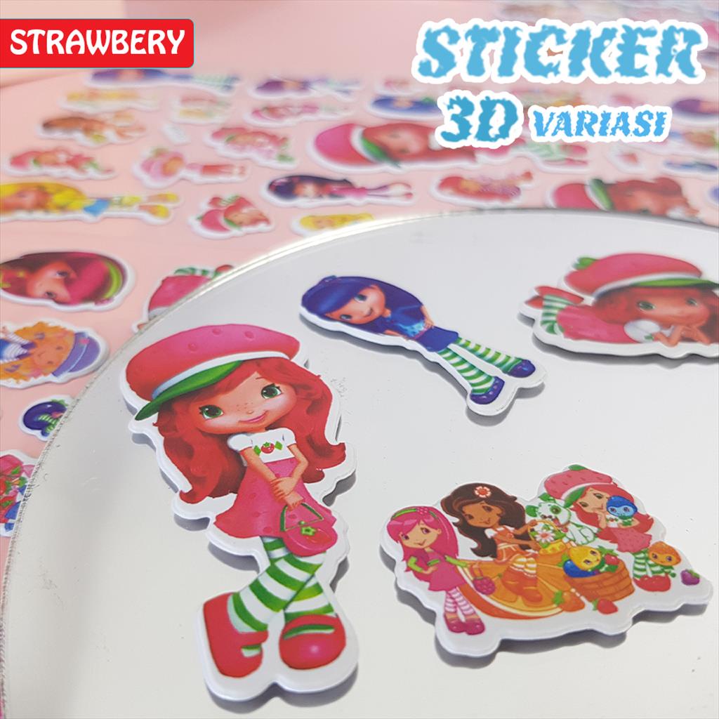 Stiker Anak 3D /  Sticker Motif Kartun Lucu 21915-2