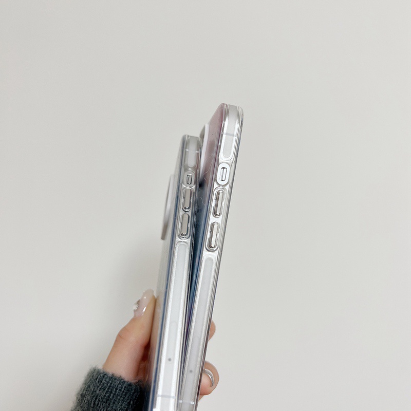 So Nice！Shine Line Shell Pattern Soft Case HP iP iPhone 12 13 14 Pro Max 11 FTD Good Casing Apple