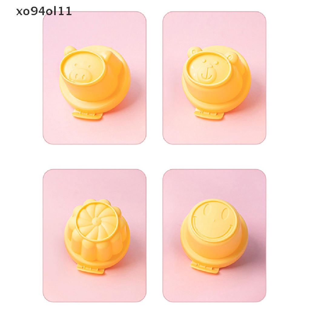 Xo 4pcs Cute Egg Cooker Alat Untuk Anak Baking Pembuat Cetakan Telur Aksesoris Dapur OL