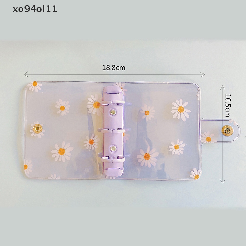 Xo Mini 3lubang Daisy Binder Note Planner Organizer Notebook Jurnal Diary Ring Binder Kawaii Perlengkapan Sekolah OL