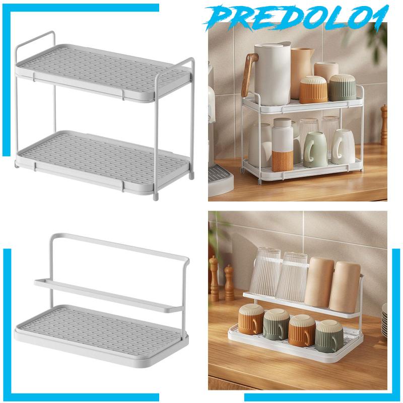 [Predolo1] Drainer Holder Rak Non Slip Mug Cups Organizer Untuk Meja Mug Dapur