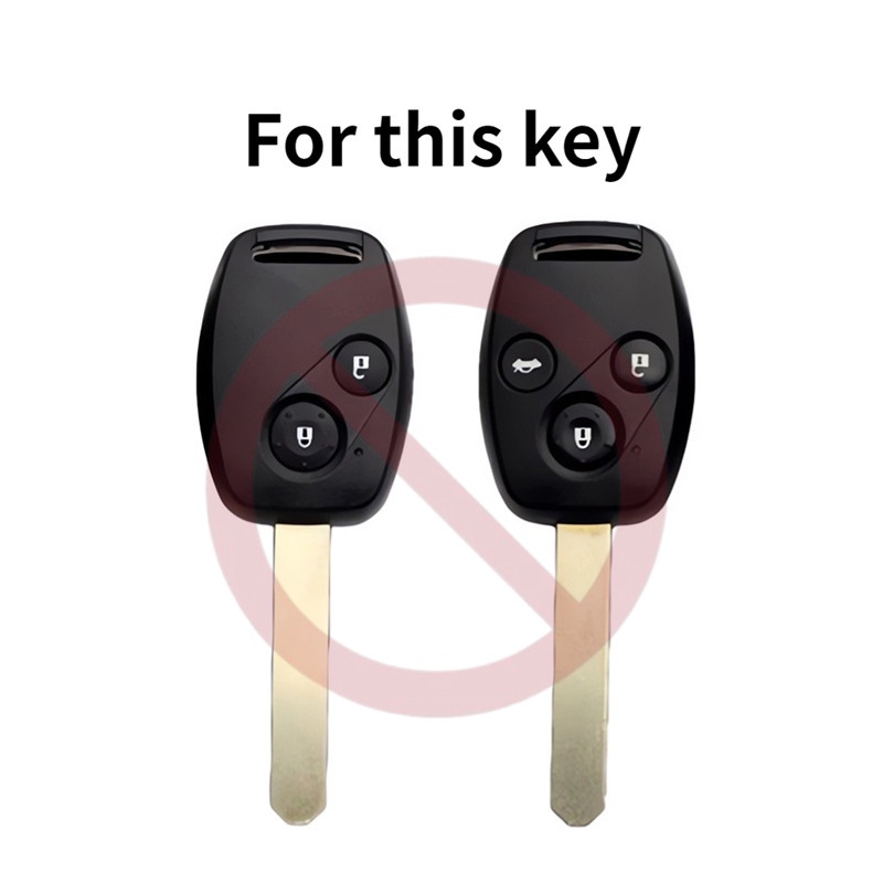 Kasus Kunci TPU Penutup Jarak Jauh Mobil Gantungan Untuk Honda Old Accord Civic Fit CRV City Odyssey Ciimo Cangkang Pelindung Car Remote Key Case