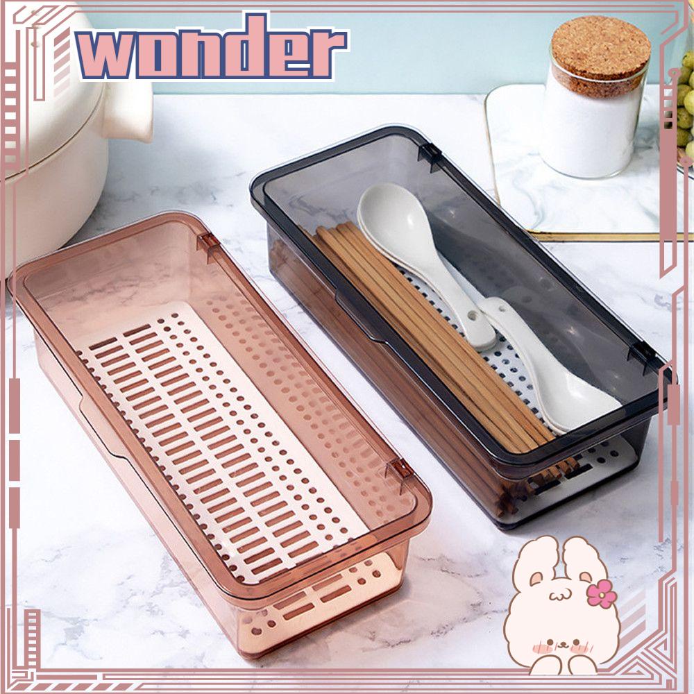 Wonder Organizer Box Praktis Extended Chopstick Cage Drain Spoon Fork
