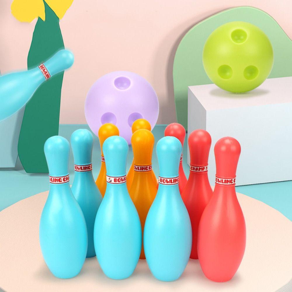 TOP Bowling Set Hot Sale Olahraga Orang Tua-Anak Lucu Indoor Dan Outdoor