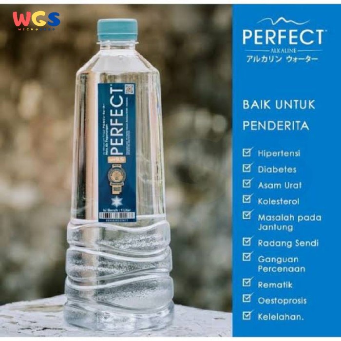 Perfect Alkaline Water pH 9.5 Galon 10 Liter