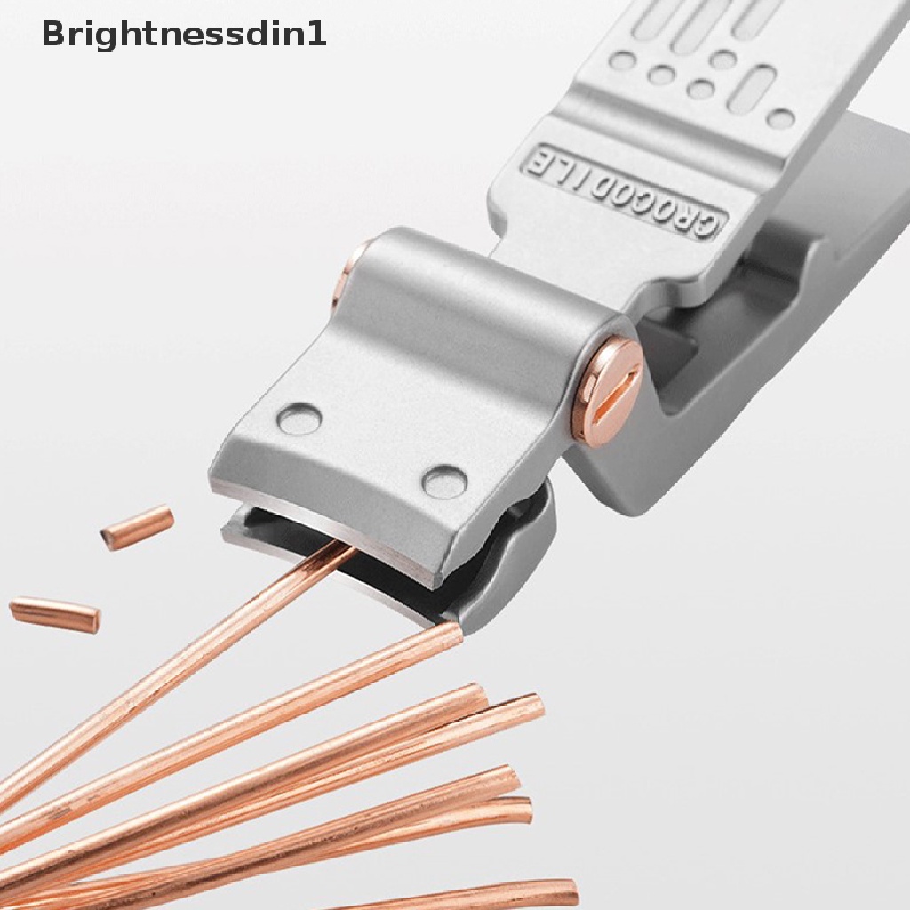 [Brightnessdin1] Gunting Kuku Rahang Lebar Stainless Steel Manicure Cutter Nails Scissors Tools Butik