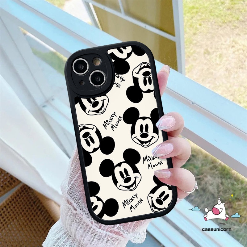 Casing Soft Case Infinix Hot 10T 11 10s 11s 10 9 Play Hot 10 Lite 10T 11 10s 11s Note 8 Smart 5 6 Kartun Mickey Mouse Pasangan Lucu Tpu Silicon Penutup Belakang