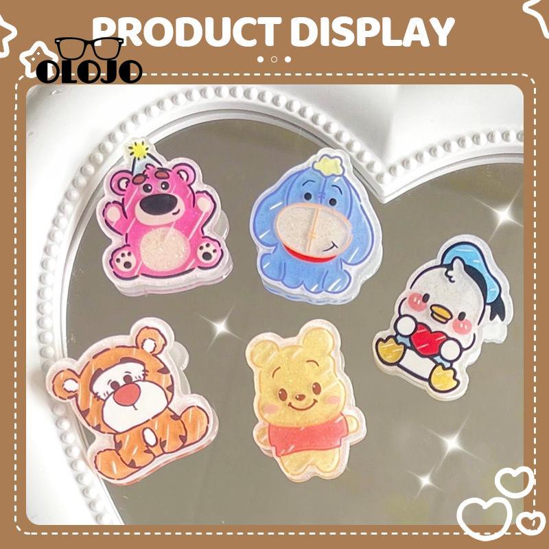 【COD】Jepit Rambut Seri Disney Kecil Imut Manis Winnie Strawberry Bear Poni Duckbill Hair Clip