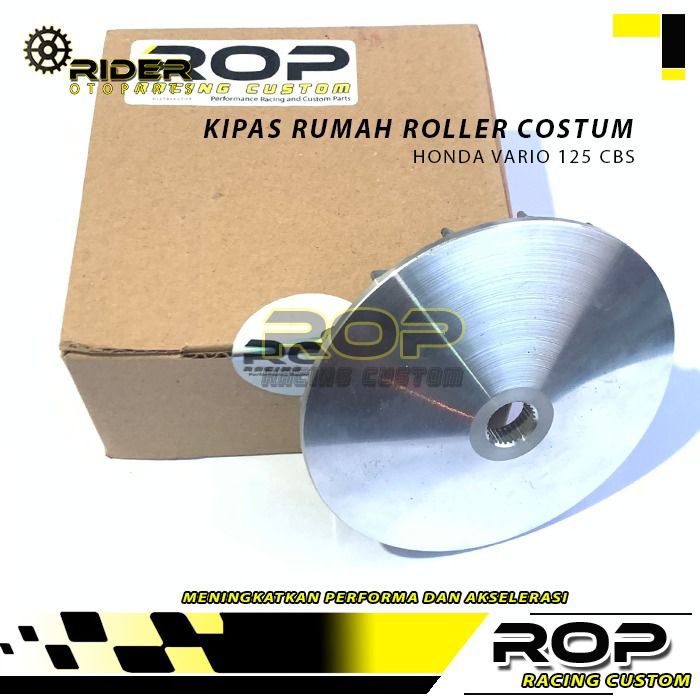 Upgrade CVT Racing Kipas  Pully Vario 125 Vario 150 Bubut Derajat