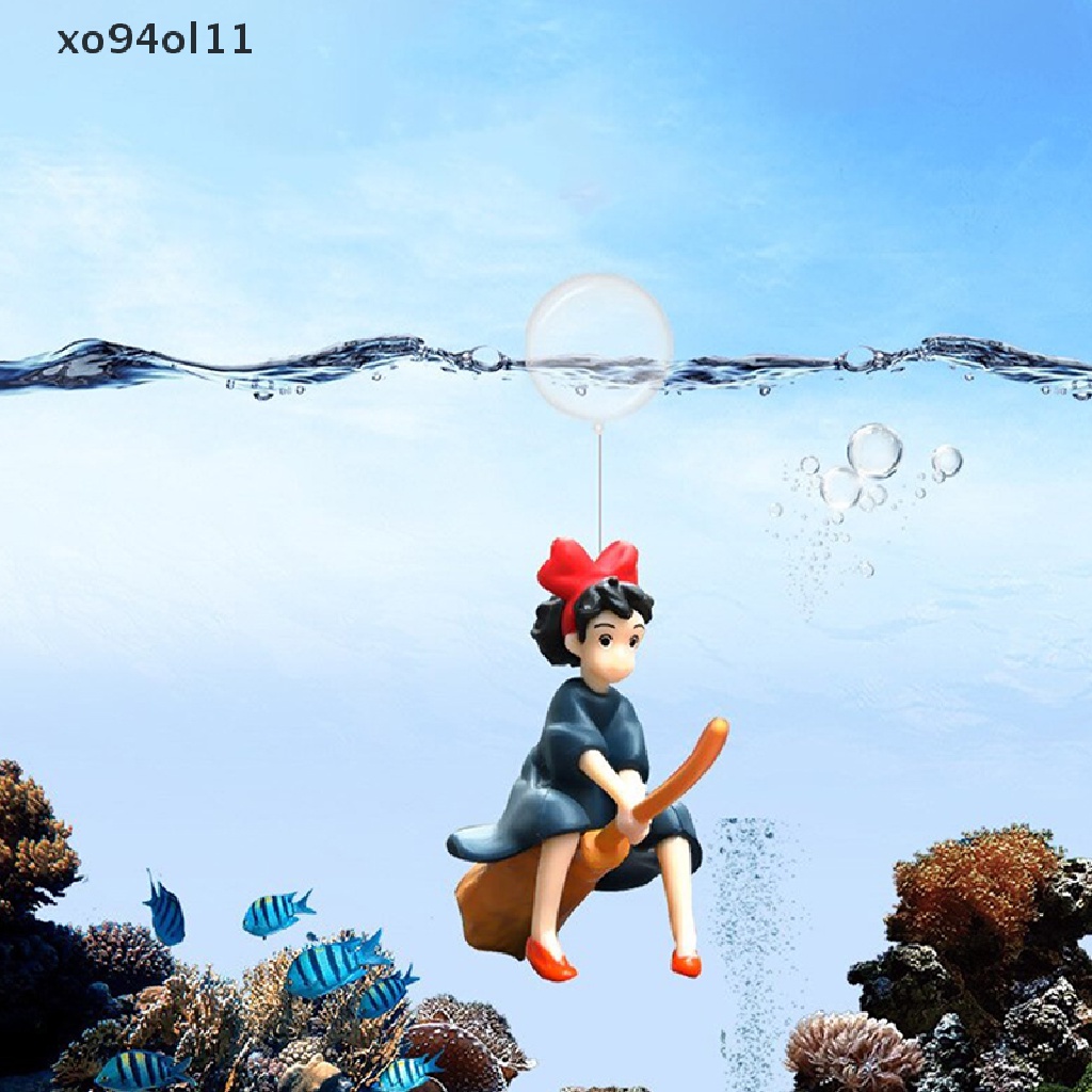 Xo Aksesoris Dekor Aquarium Son-Goku Duduk Di Awan Action Float Figurines OL