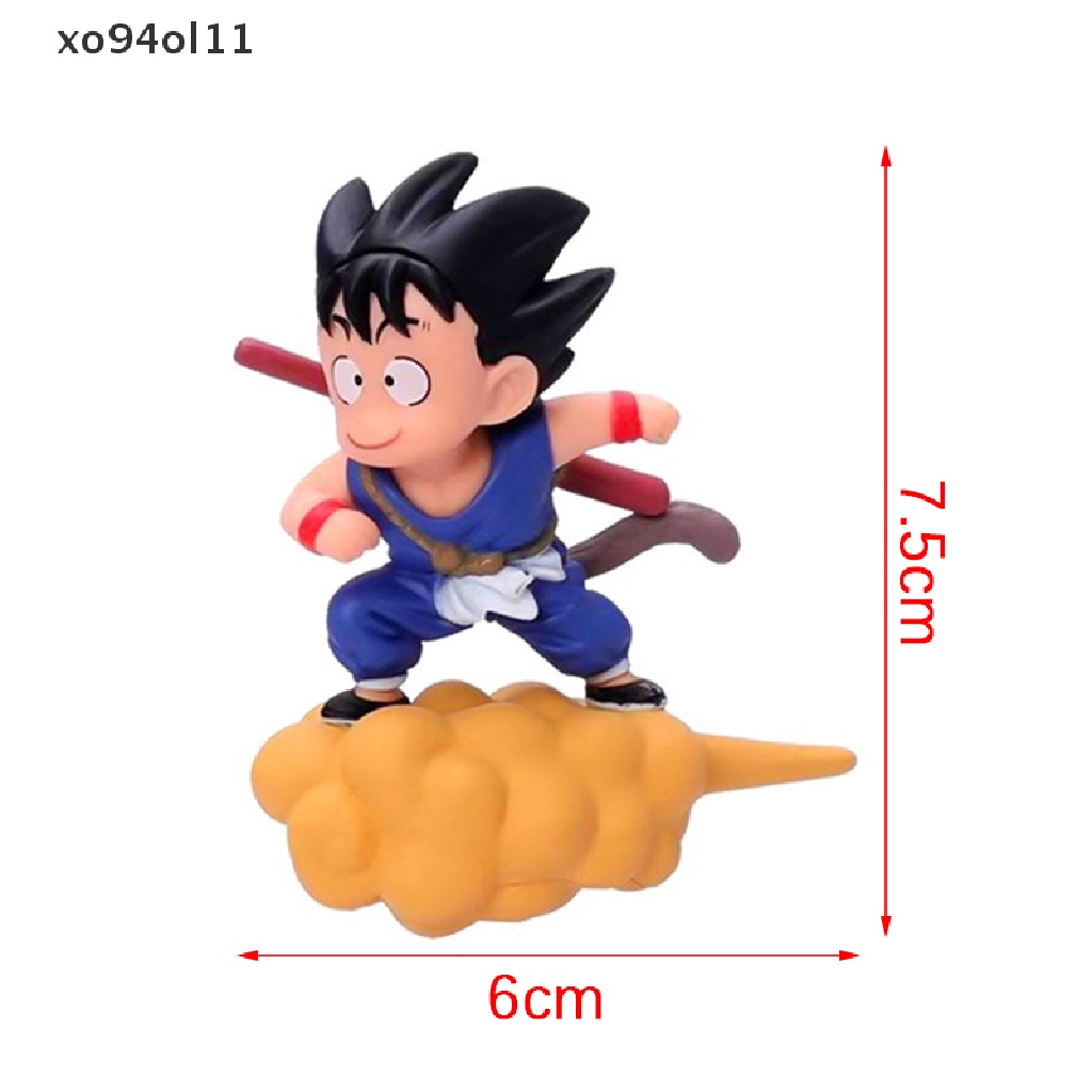 Xo Aksesoris Dekor Aquarium Son-Goku Duduk Di Awan Action Float Figurines OL