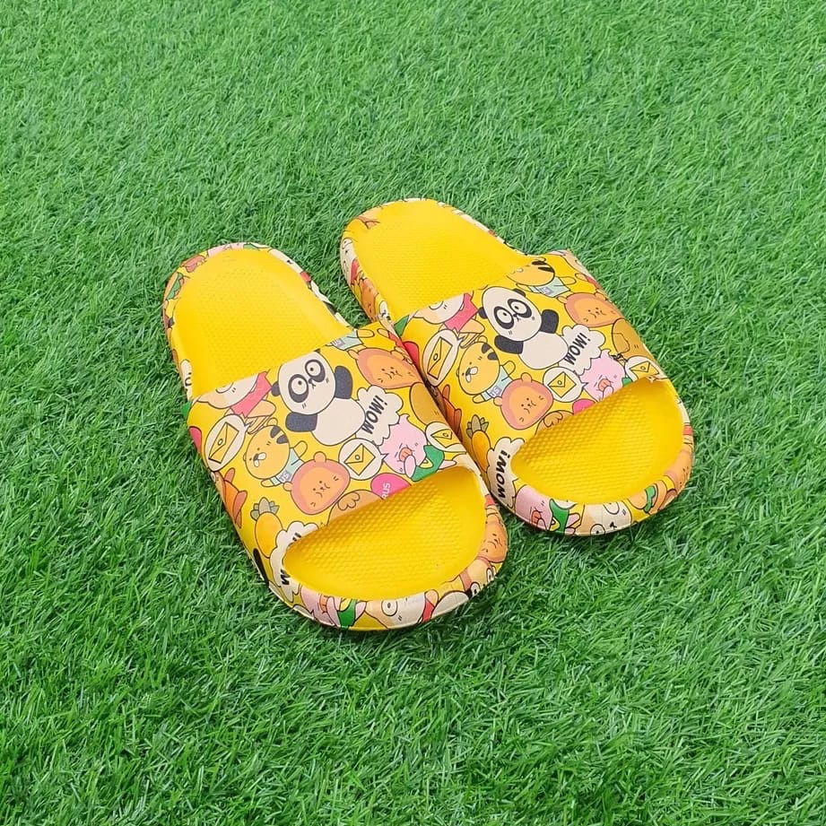 BOSJKT1555 Sandal Slop Motif Lucu &amp; Imut / Sandal Fashion Wanita