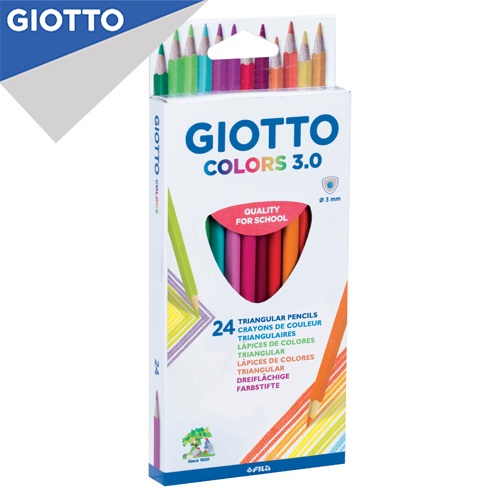 

Giotto Colors Pensil Warna Triangular 24 Warna
