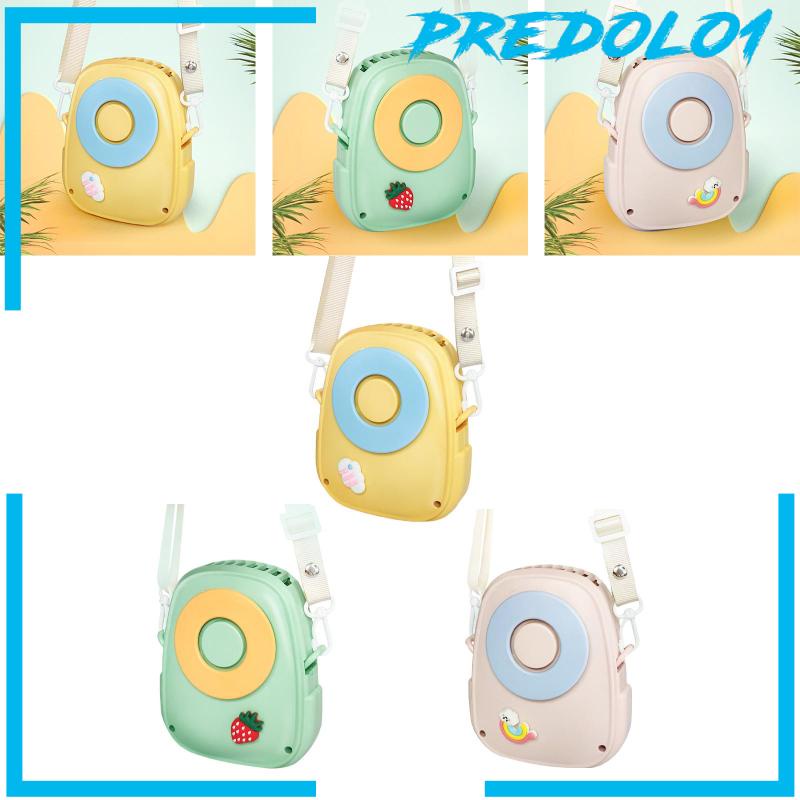 [Predolo1] Kipas Angin Gantung Pita Leher Kantor Rumah Musim Panas Pantai Portable Personal Fan