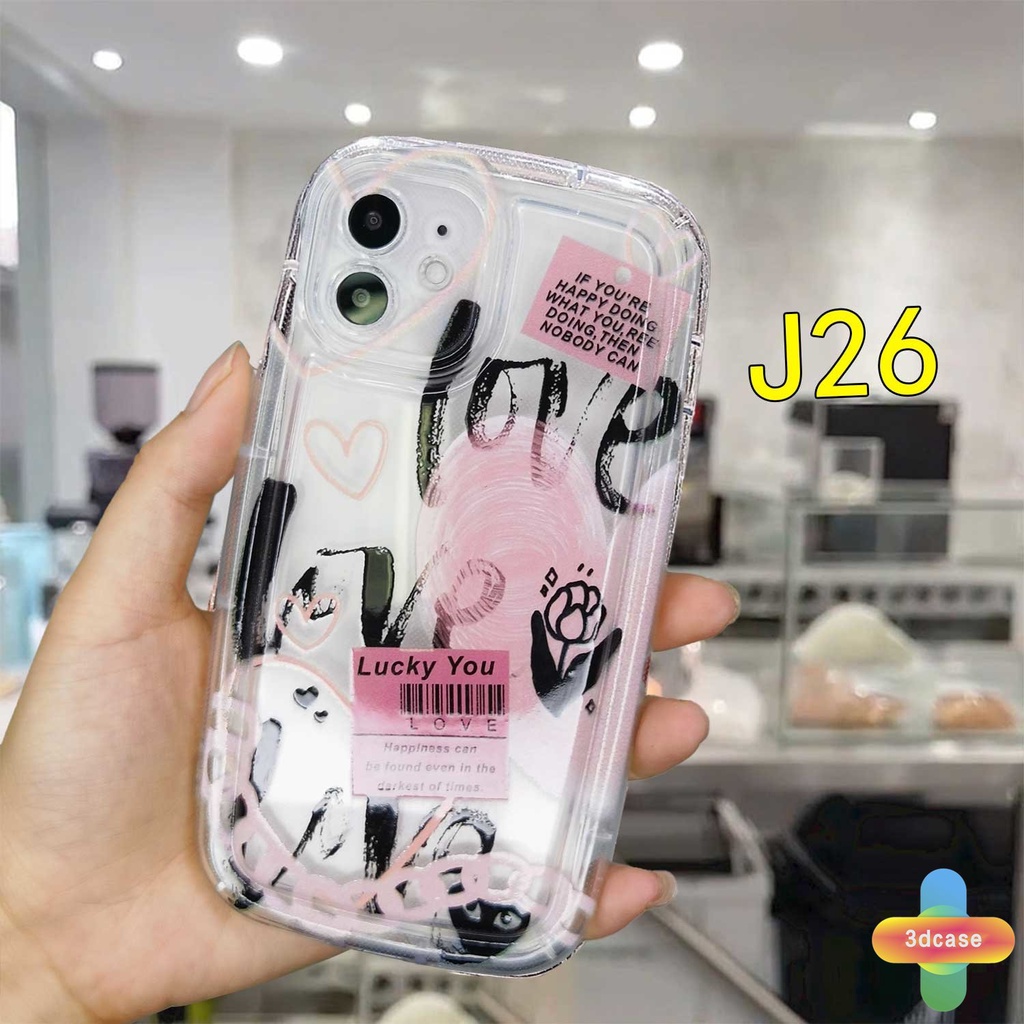 Case HP Samsung A13 A14 A22 A23 A04 A04S A52 A12 A03 A03S A50 A02S A20 A32 A50S A30S A52S A30 M12 M22 M32 A125 A13 Lie A14 LTE A037F F12 M04 M10S M02S A025 A205 A305 F02S Y22S Y20I Y12S Y17 Y15 Fashion Letter Graffiti Silicone Soap Case