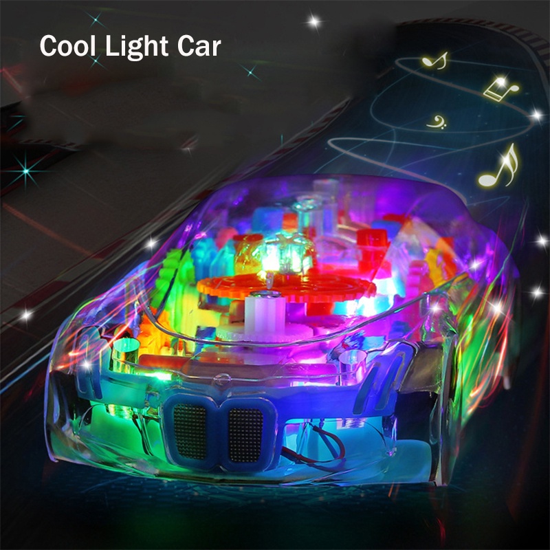 Disney Cars Truk Pemadam Kebakaran Merah Volkswagen T1 Model Bus Tarik Belakang Listrik Transparan Lampu Led Model Anak Cowok Cewek Hadiah Ulang Tahun