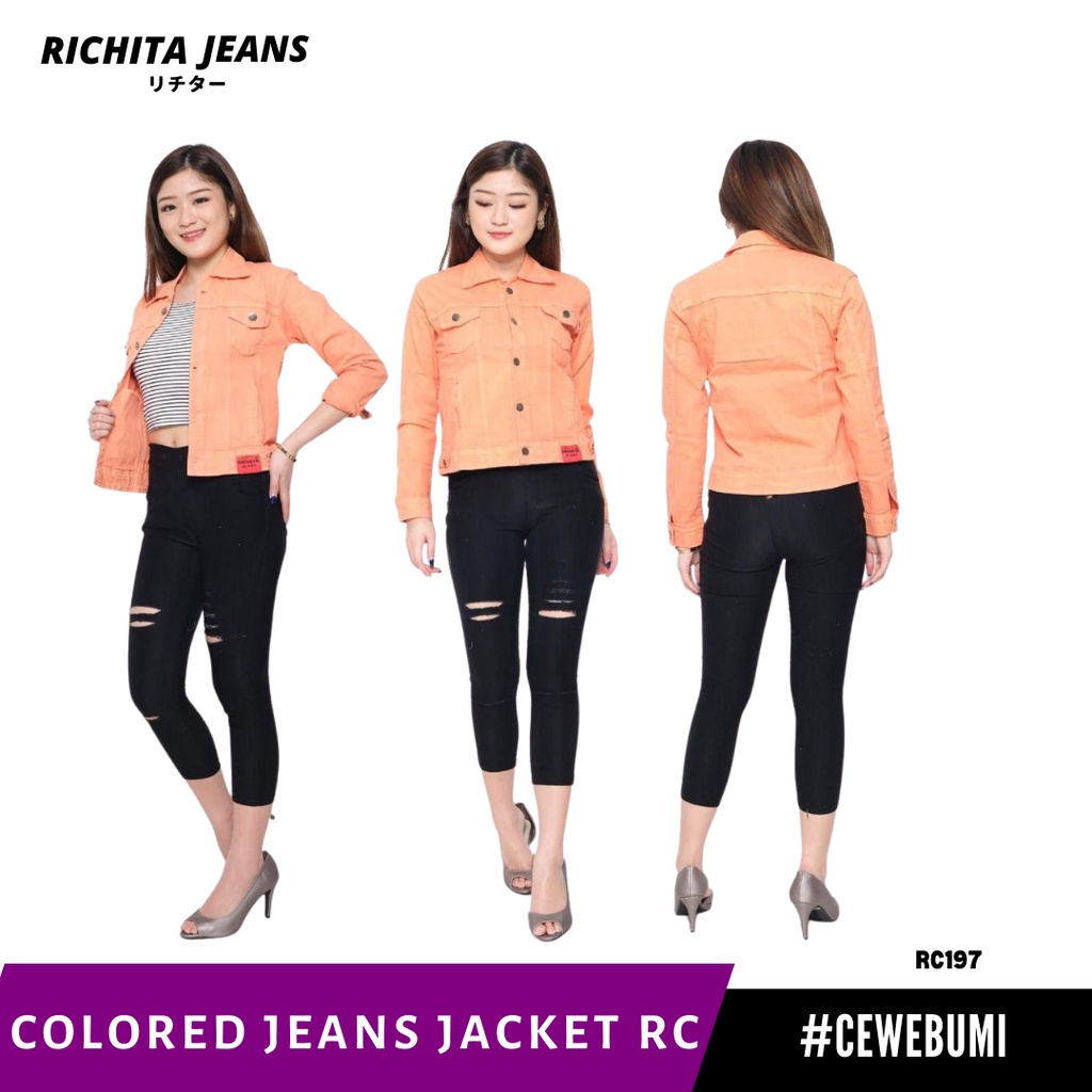 Jaket Colored RC197 #CeweBumi