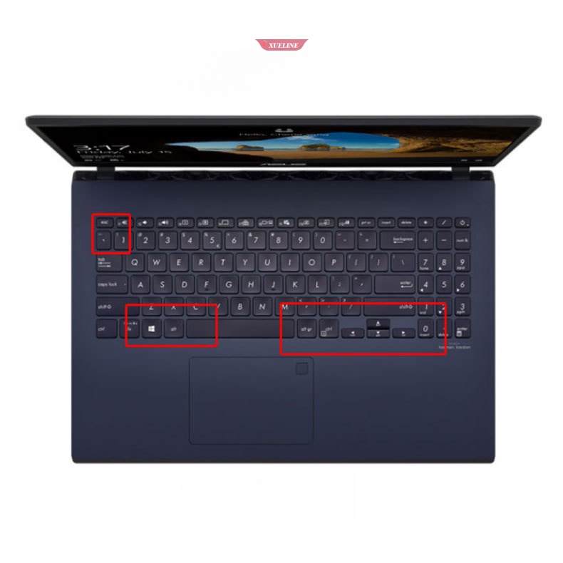 Cover Keyboard Untuk Asus Mars15 VivoBook15s X F512 F512U F512DA X512 15.6inch Laptop Notebook Pelindung Kulit Film Case Silikon [ZXL]