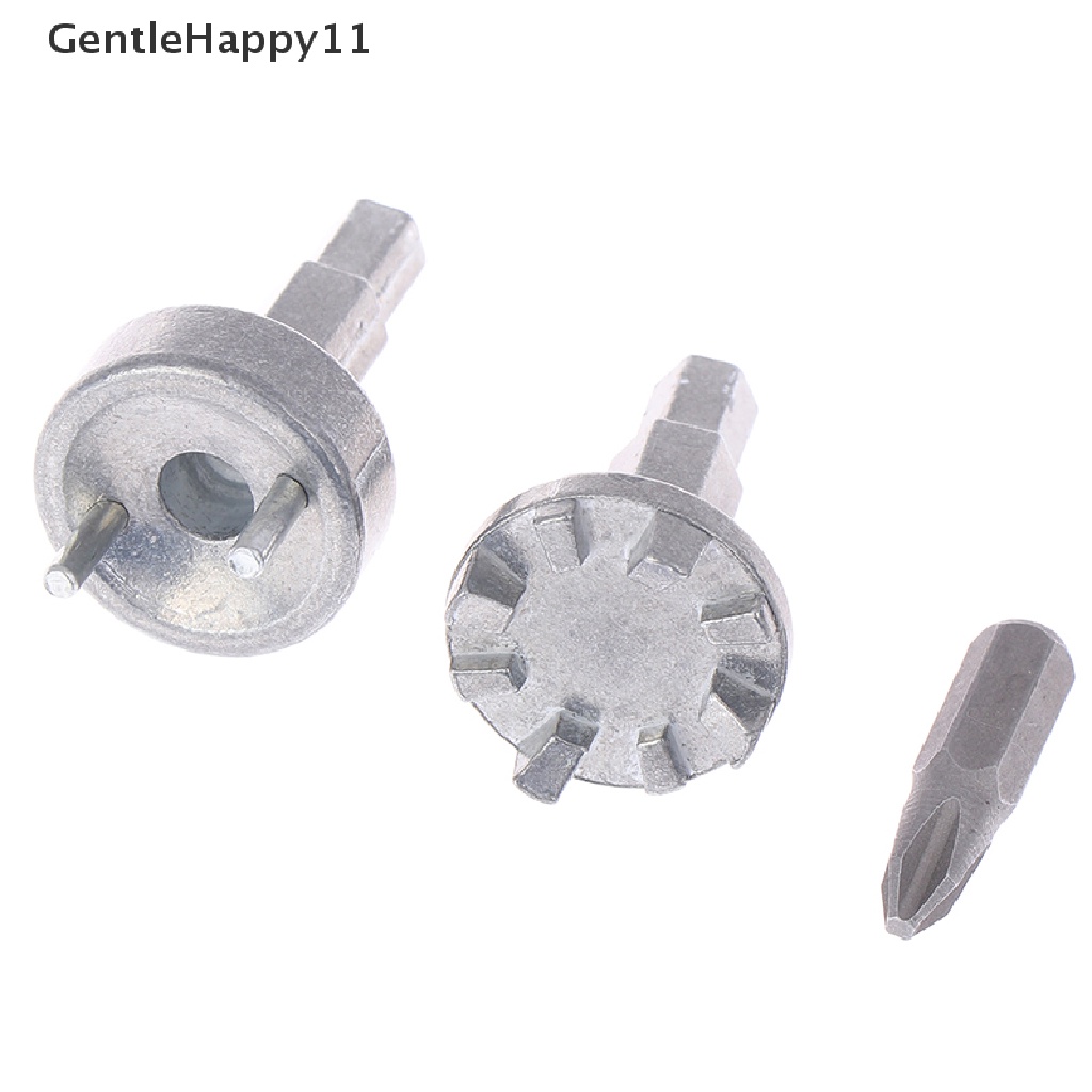 Gentlehappy 1set Golf Spike Ratchet Handle Wrench Tool Bits Golf Remover Untuk Cleat Sepatu id