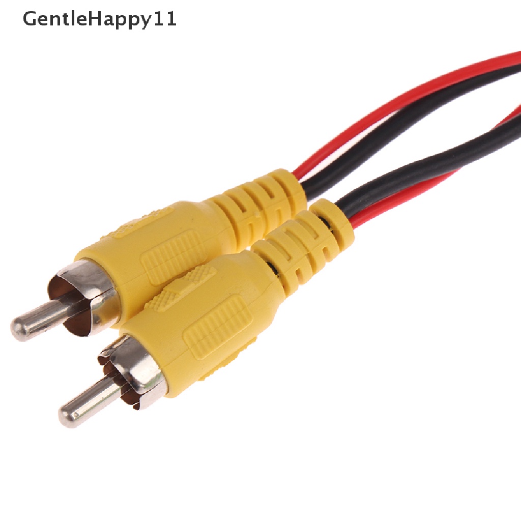 Gentlehappy RCA Male Female Mobil Kamera Belakang Mundur Video Extension Cable Cord 6-20M id