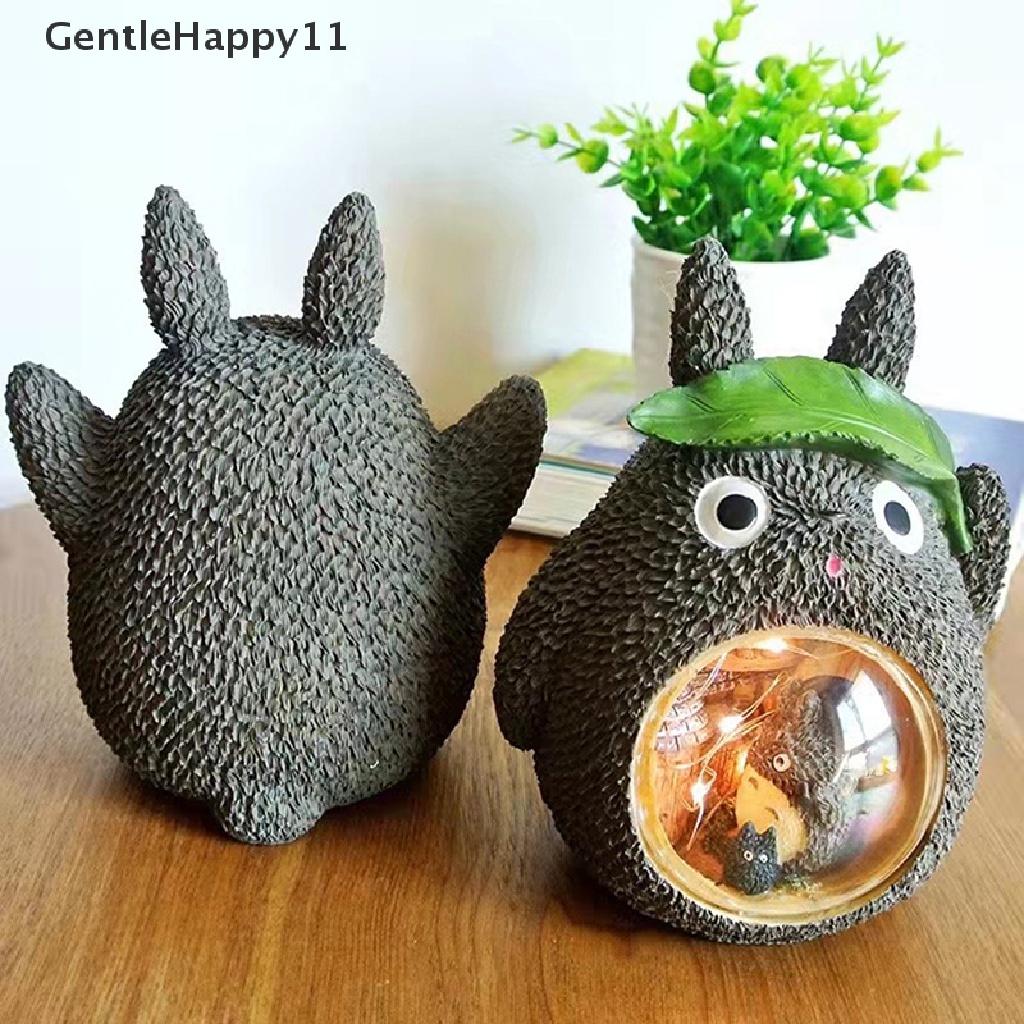 Gentlehappy Studio Ghibli Spirited Away My Neighbor Totoro Angka Mainan Lampu Bintang Malam LED id