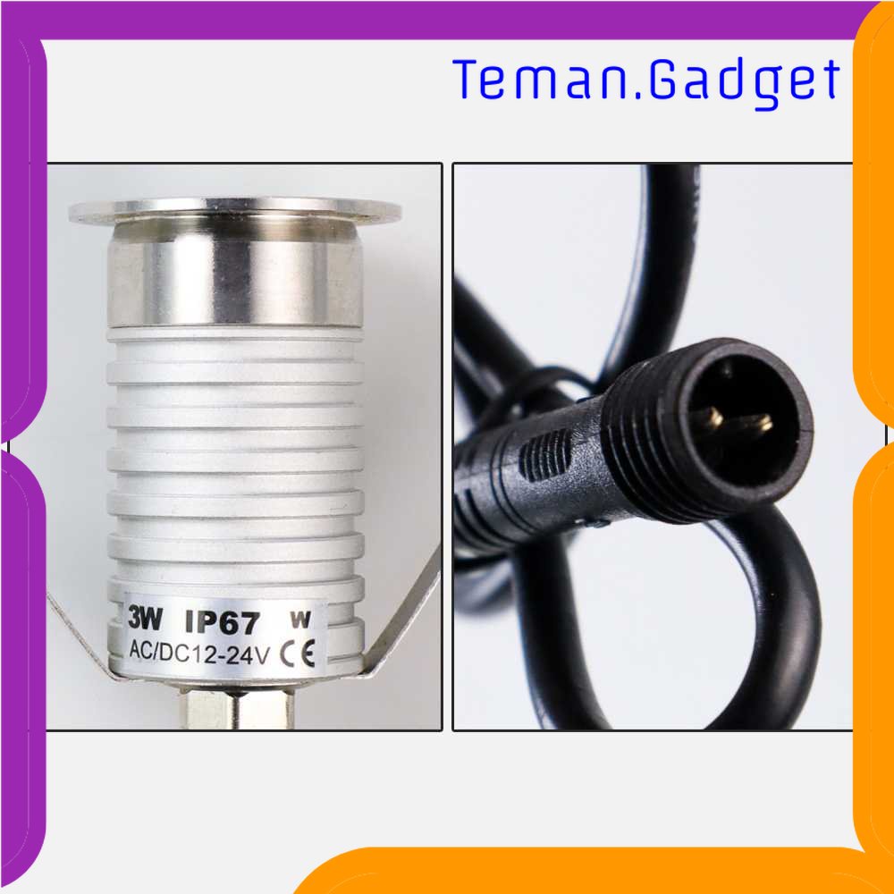 TG - LMP DEASHION Lampu Taman Outdoor LED Underground 3W IP67 Natural Light - FW001