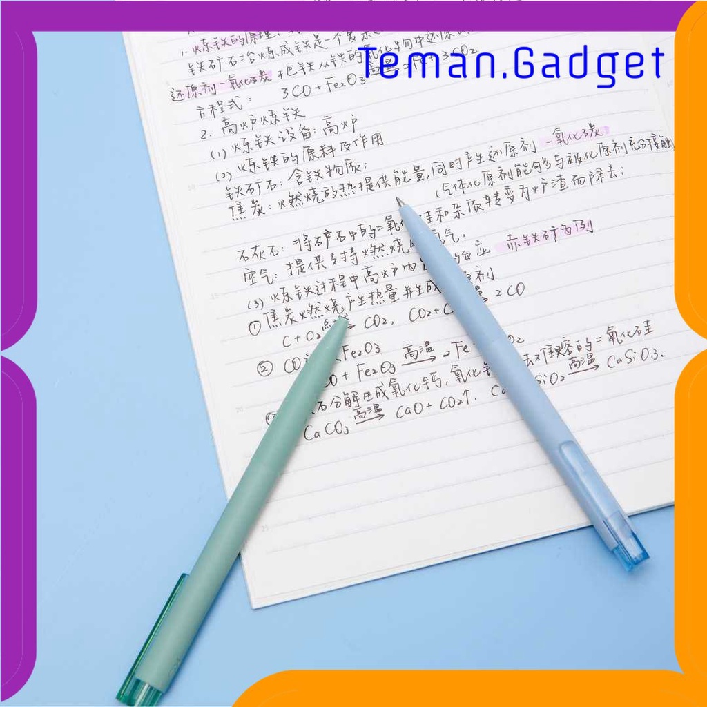 TG - ATK KACO Pena Pulpen Gel Pen Flavour Of Northern Europe Tinta Hitam 4 PCS - K7