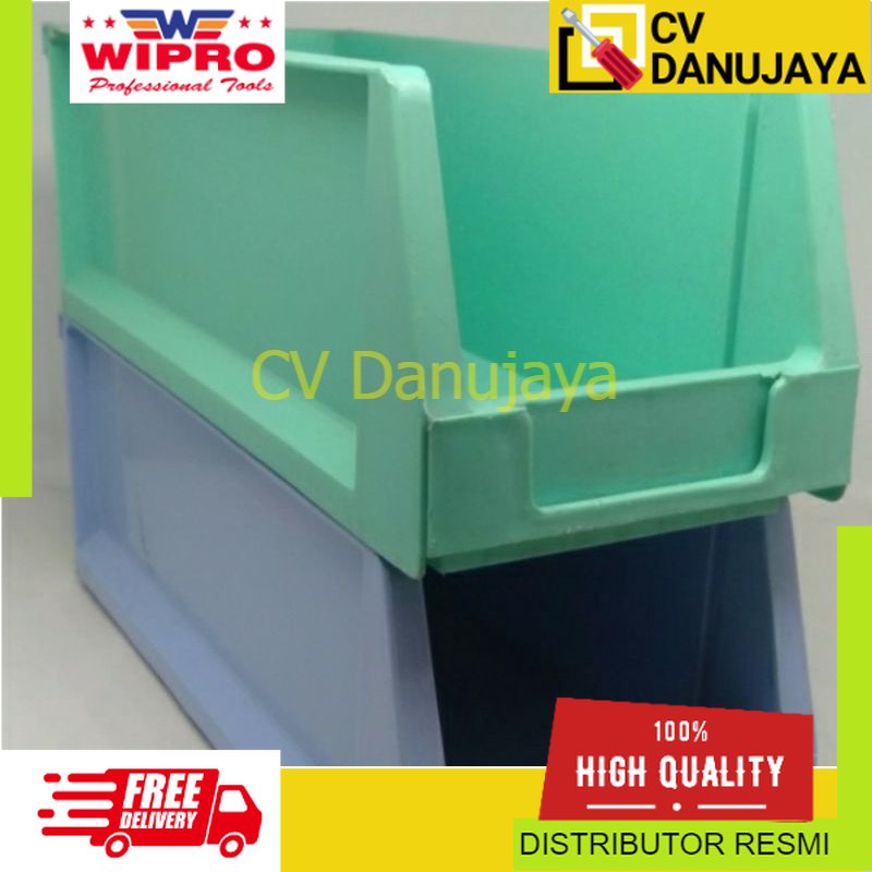 Grosir 1 dus isi 30 pcs Kotak Box Susun Wipro Tools Wadah Alat Kunci Teknik Boks Laci Rak 1 Set Gros
