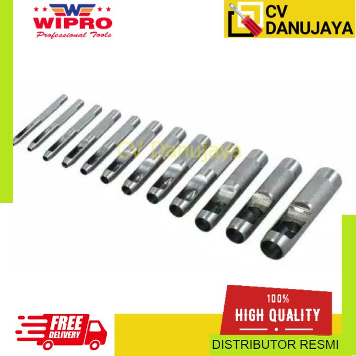 PLONG KULIT (ECERAN) 2mm lubang kulit karet kertas 2 mm wipro