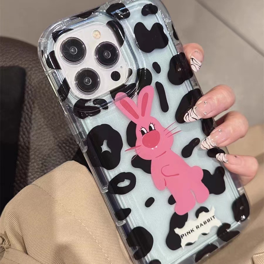 IPHONE Cocok Untuk Iphone14 14pro 14plus 13 13mini 13pro 13prm iPhone12 7Plus 8Plus Xr XS 13 12mini Pro Max Empat Sudut Casing Ponsel Transparan Tahan Guncangan