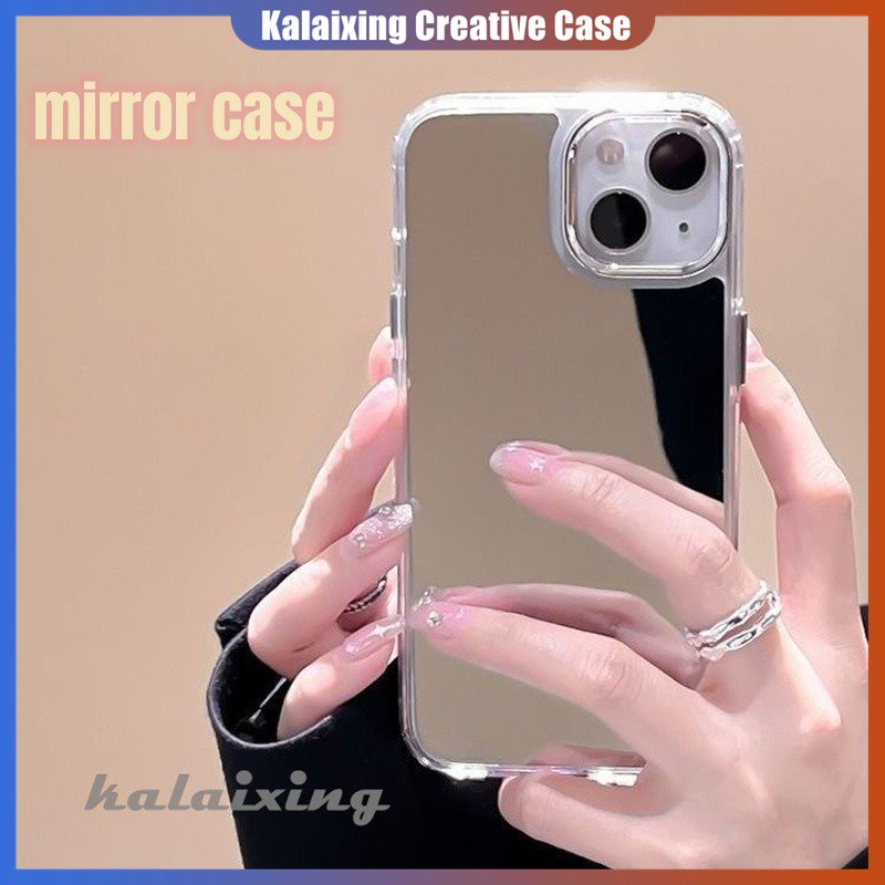 Casing Handphone Cermin Untuk iPhone 14Pro Max11 12 13 Pro Max Xs Xr Xs Max X Soft Case