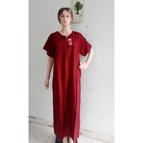 Dress busui Rayon premium daster kekinian LD 120cm