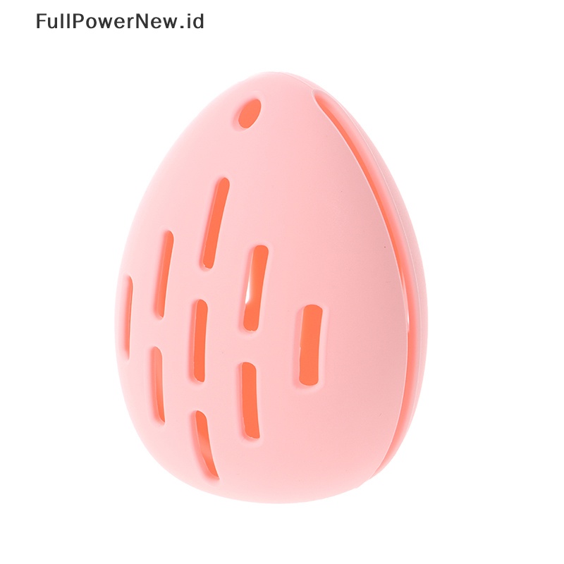 Power Silicone Tempat Spons makeup Blender makeup Travel Case Puff Rak Pengering ID