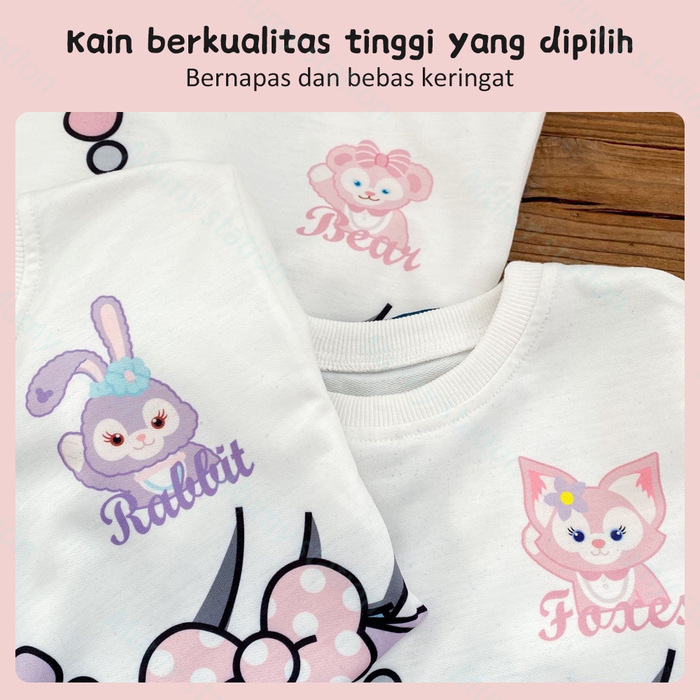 Mumystation 1-9tahun gaun anak perempuan import korean style/dress anak perempuan