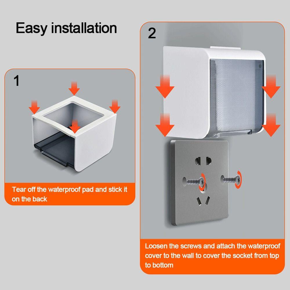 SUYO Switch Cover Pelindung Perlengkapan Stop Kontak Dinding 86type Protection Socket